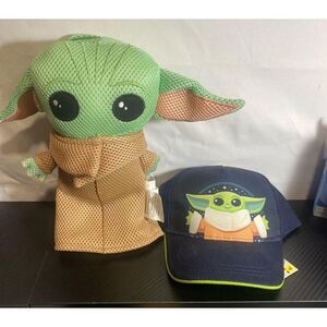 Star Wars Baby Yoda Bath Buddy and Baby‎ Yoda Hat